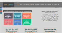 Desktop Screenshot of iitjeemaster.com